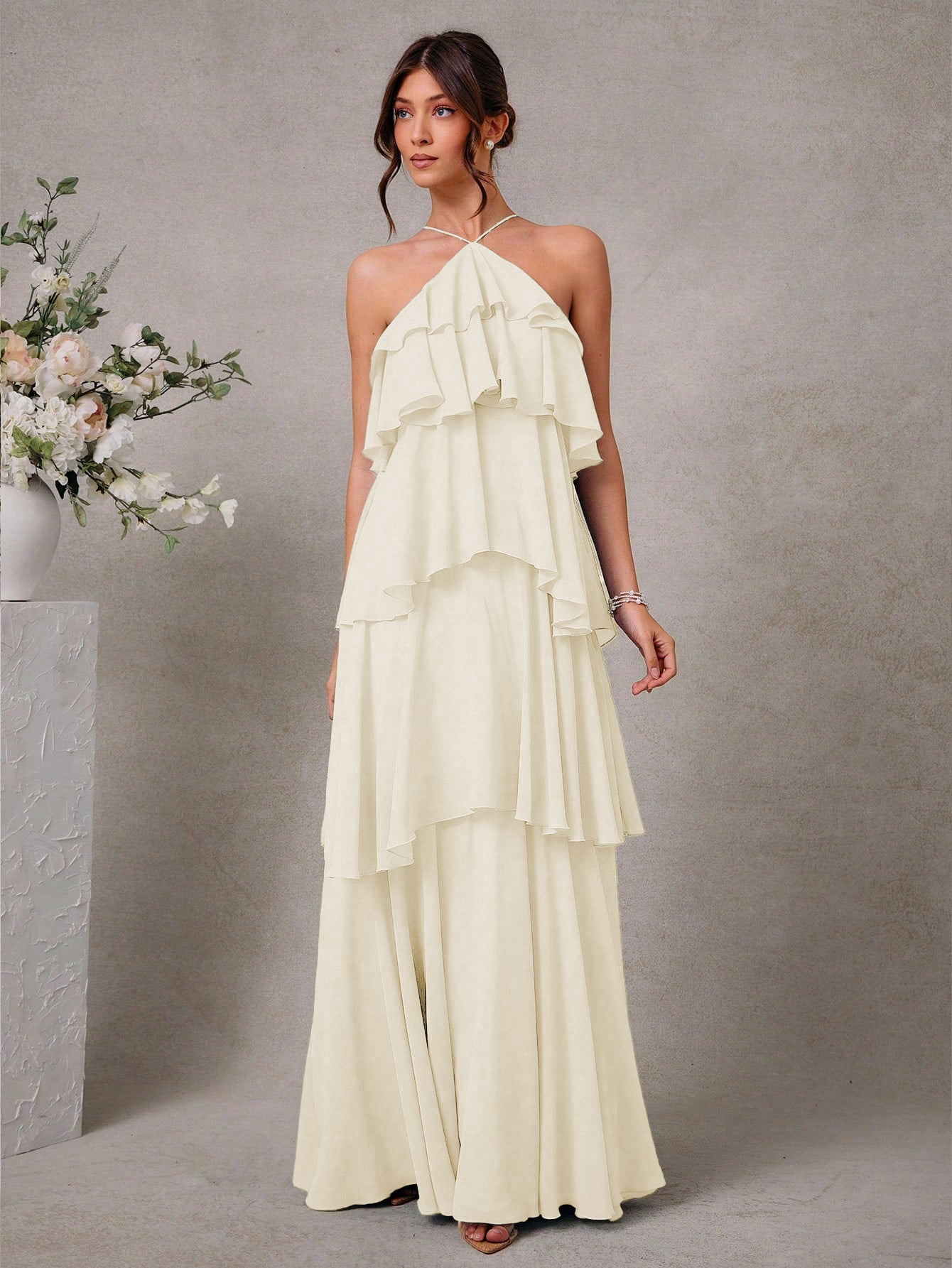Ruffle Maxi Dress